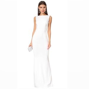 NWT Katie May Vionnet Maxi Drape Back Bridal Gown